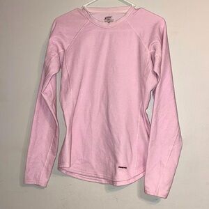 Women’s Patagonia capiene thermal long sleeve shirt M light pink